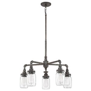 Daan 5-Light Shaded Chandelier