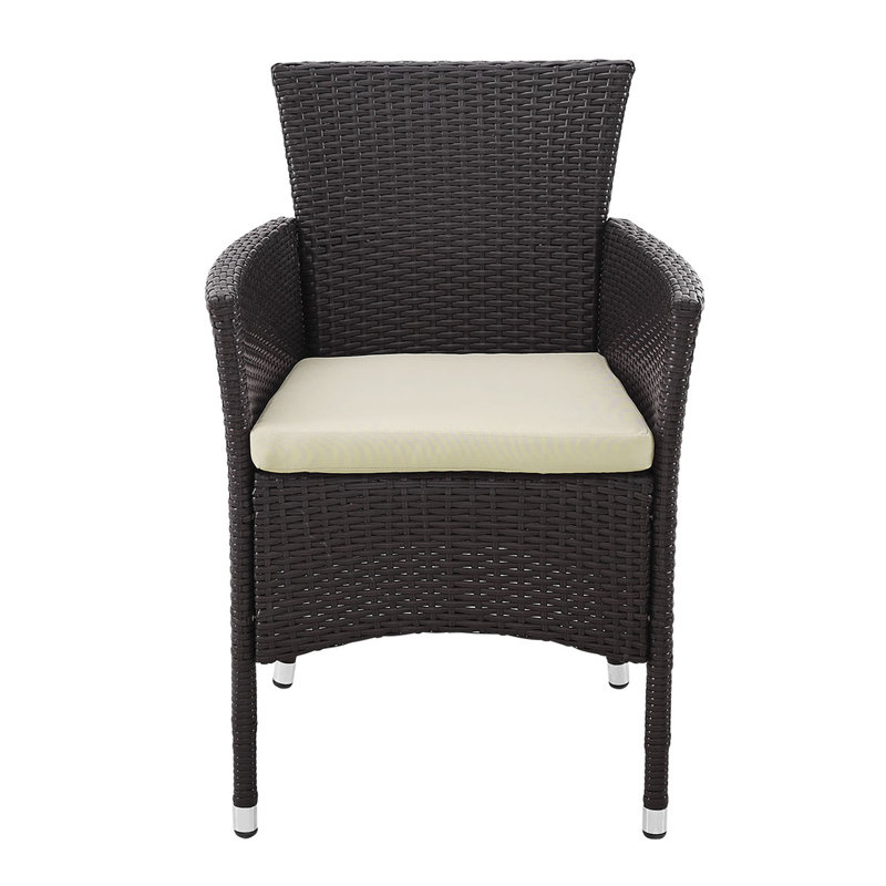 angeloHOME Baxter Patio Dining Chair with Cushion & Reviews Wayfair