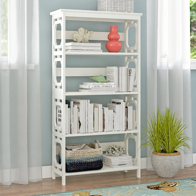 Beachcrest Home Ardenvor Etagere Standard Bookcase & Reviews Wayfair
