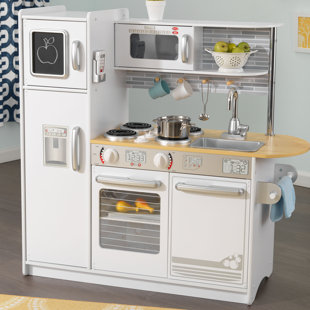 Play Kitchen Sets Accessories You Ll Love Wayfair Uptown Play Kitchen Set