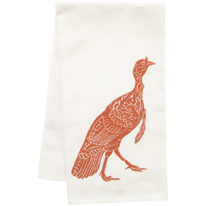 Organic Block Print Turkey Towel