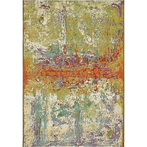 Mandy Green Indoor/Outdoor Area Rug