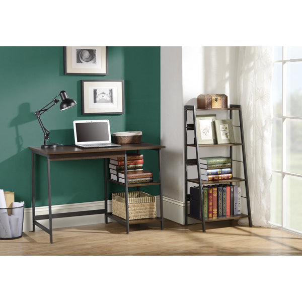 Writing Desk With Bookcase Wayfair