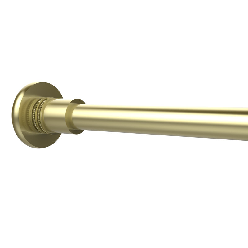 Allied Brass Skyline Shower Curtain Rod Bracket with Dotted Detail