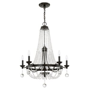 Moreell 5-Light Crystal Chandelier