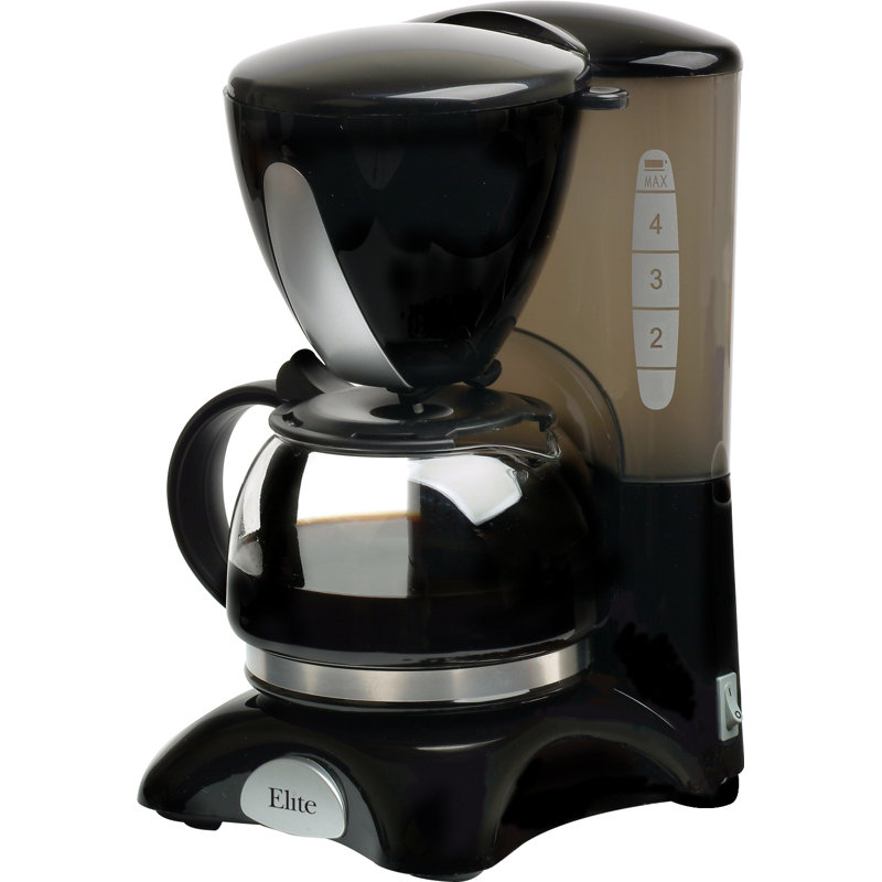 Elite By Maxi Matic Cuisine 4 Cup Coffee Maker Reviews Wayfair Cuisine 4 Cup Coffee Maker