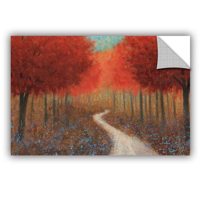 ArtWall Cora Nieles Dark Silhouette III Appeelz Removable Graphic Wall Art 24 by 36