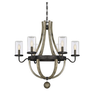 Outdoor Hanging Lights You Ll Love Wayfair Mott 6 Light Outdoor Chandelier