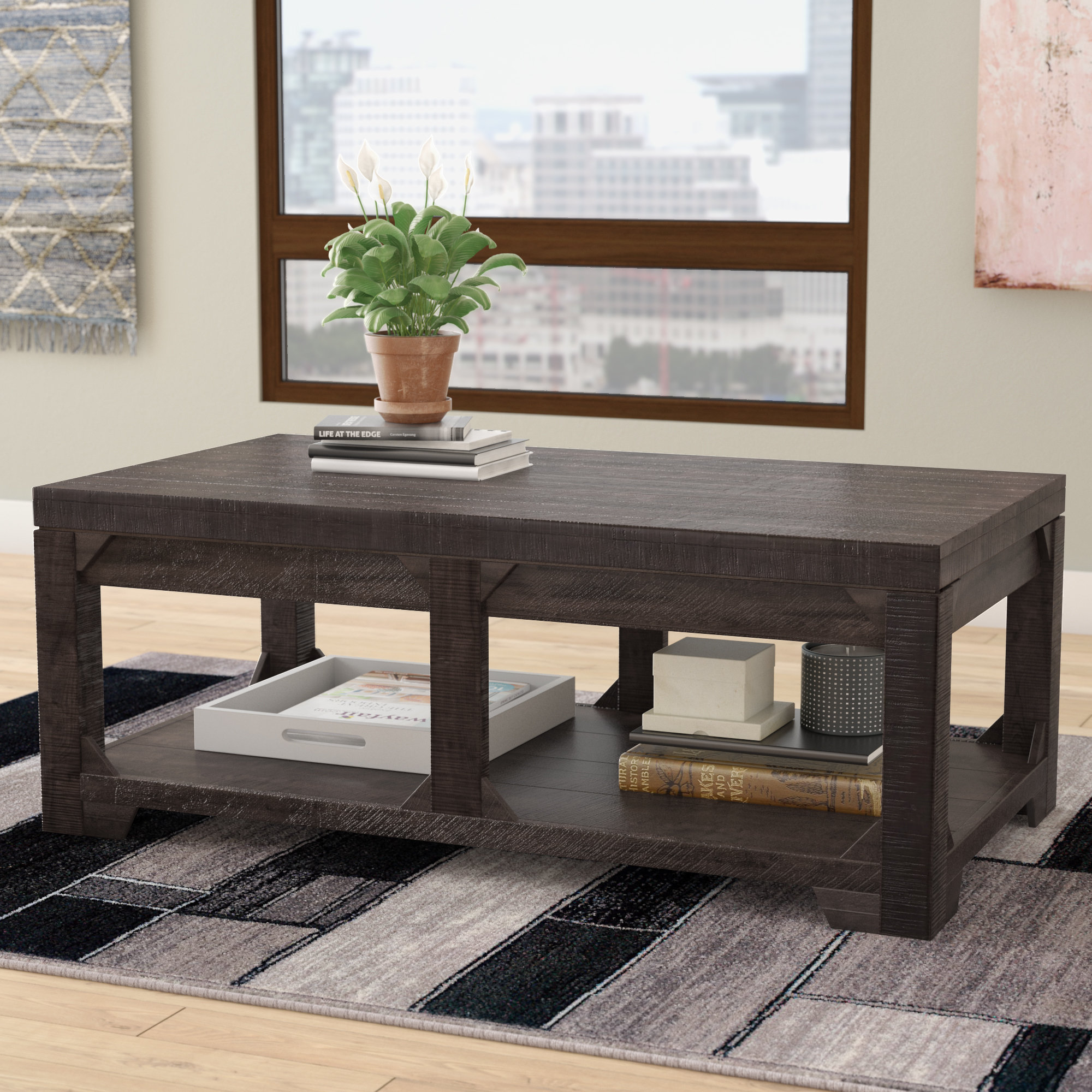 World Menagerie Skylar Lift Top Coffee Table Reviews Wayfair