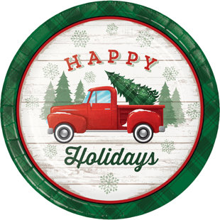 Christmas Paper Plates | Wayfair Christmas Paper Plates | Wayfair