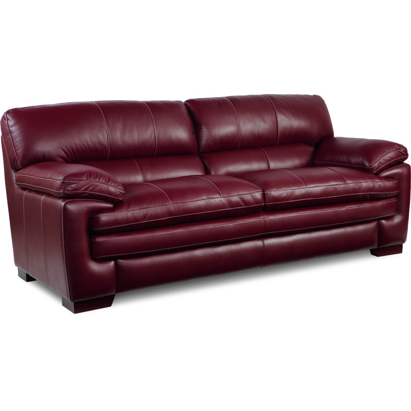 La Z Boy Dexter Leather Sofa Reviews Wayfair Dexter Leather Sofa