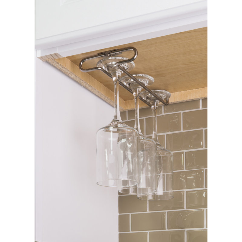 Hardware Resources Under Cabinet Hanging Wine Gl Rack Reviews Under Cabinet Hanging Wine Gl Rack