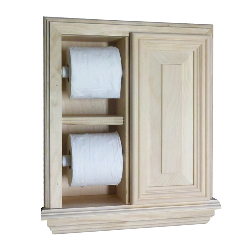 WG Wood Products Recessed Deluxe Toilet Paper Holder & Reviews | Wayfair WG Wood Products Recessed Deluxe Toilet Paper Holder & Reviews | Wayfair