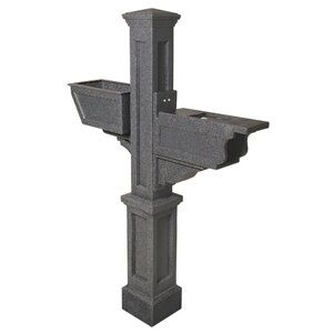 Signature 4.5 Ft. H In-Ground Decorative Mail Post