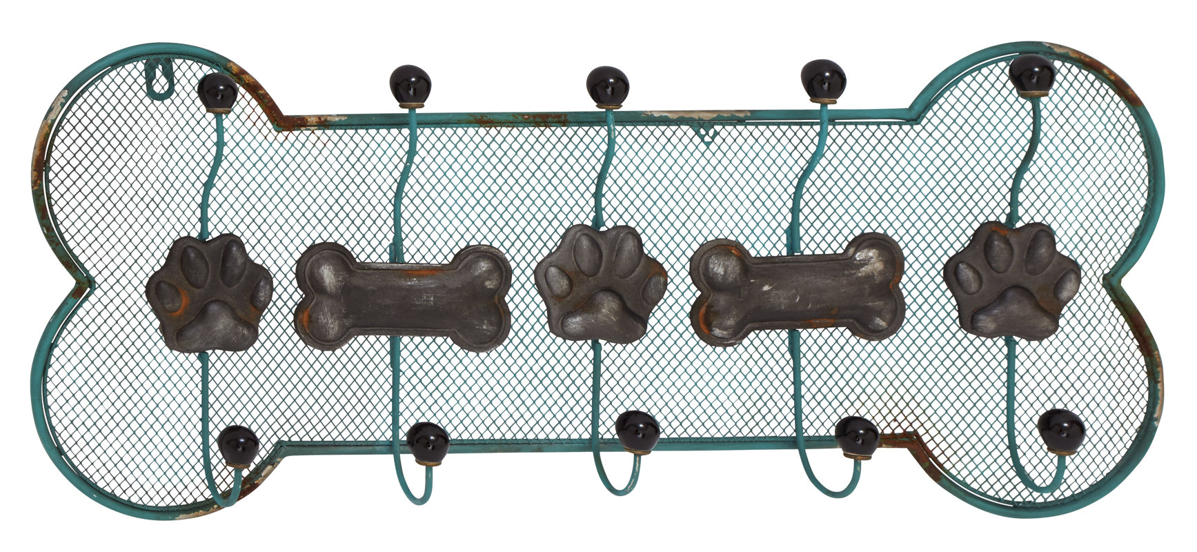 Cole & Grey Metal Wall Mounted Coat Rack & Reviews Wayfair