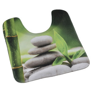 Zen and Co Pedestal Mat Toilet Contour Mat