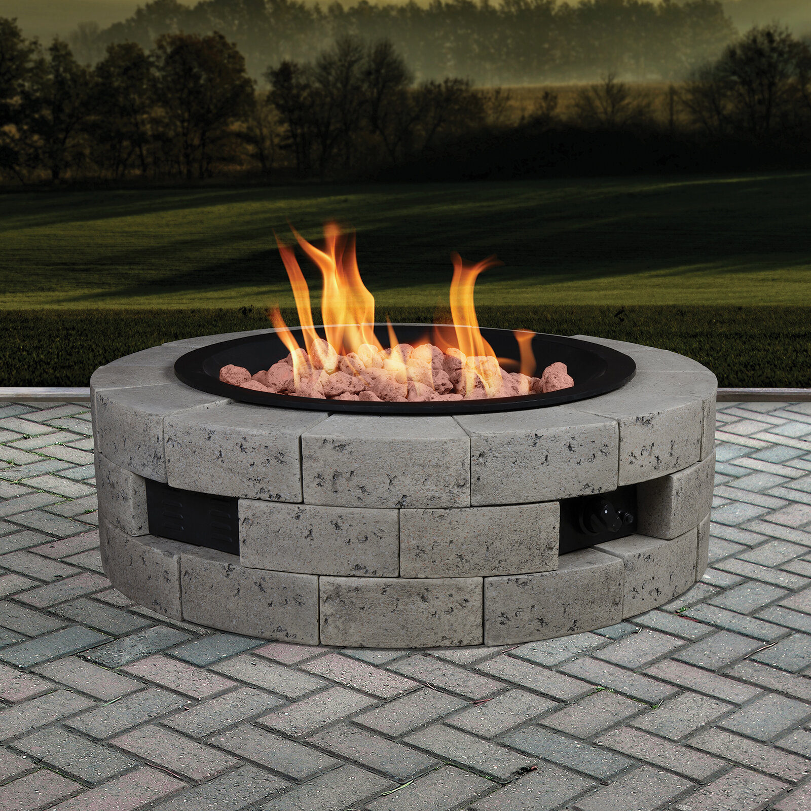 Bond Stone Propane Fire Pit Wayfair