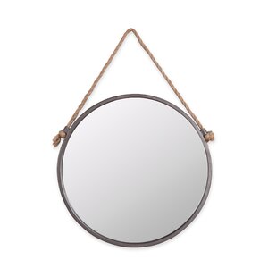 Rope and Circle Wall Mirror