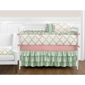 Ava 9 Piece Crib Bedding Set