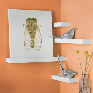 4 Piece Floating Wall Shelf Set