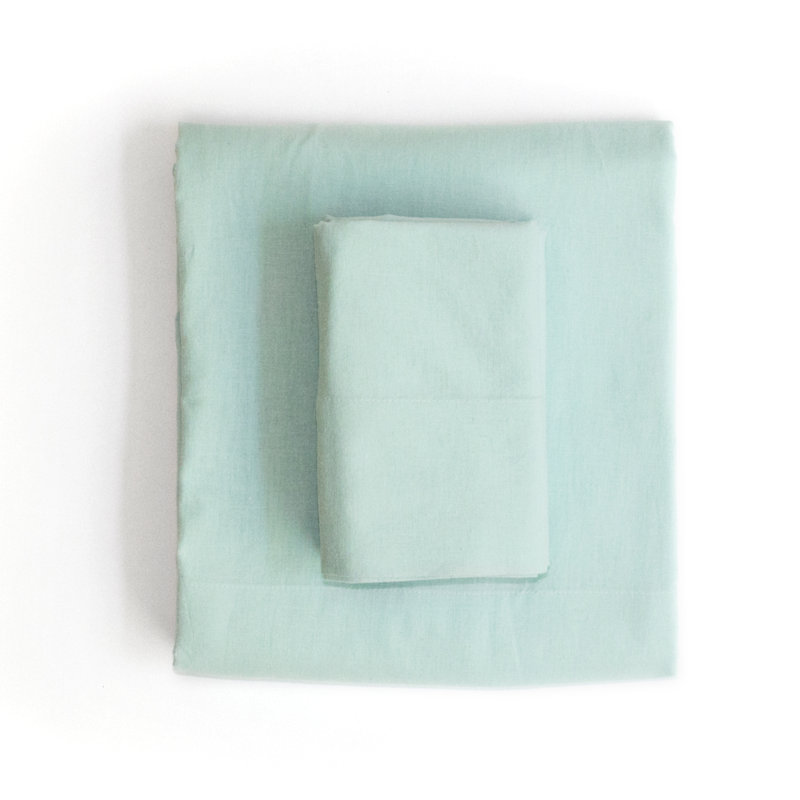 Nine Space Linen & Cotton Sheet Set & Reviews Wayfair