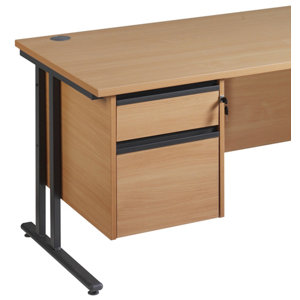 Aktenschrank Maestro mit 2 Schubladen von Home &..