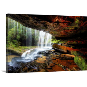 Under the Ledge by Mark Lucey Photographic Print on Canvas