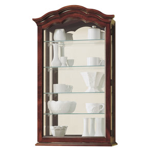 Vancouver II Wall-Mounted Curio Cabinet by Howard Miller?