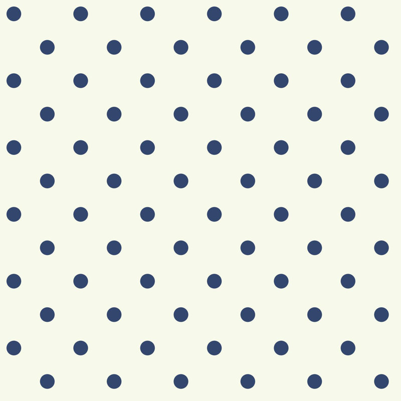 York Wallcoverings Waverly Kids Circle Sidewall 33 X 20 5 Polka Waverly Kids Circle Sidewall 33 X 20 5 Polka Dot Wallpaper