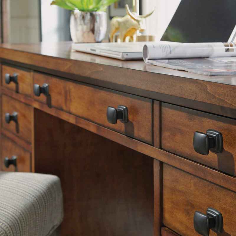 Hurst Pedestal Executive Desk & Reviews Birch Lane