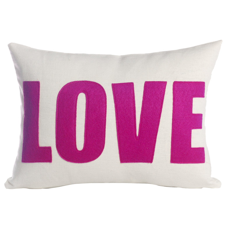 Love Throw Pillow & Reviews AllModern