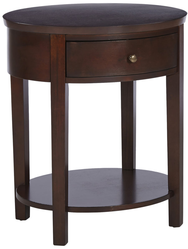 Three Posts Canterbury End Table with Storage & Reviews Wayfair