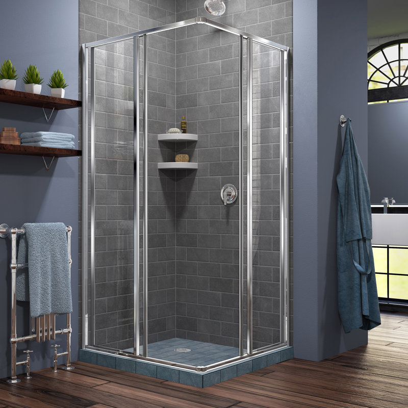 Dreamline Cornerview 34 5 X 72 Square Sliding Shower Enclosure Cornerview 34 5 X 72 Square Sliding Shower Enclosure