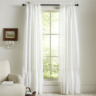 Off White Linen Curtains Wayfair Quickview