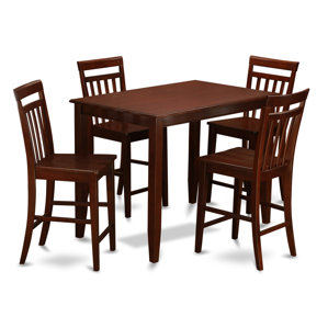 Buckland 5 Piece Counter Height Dining Set by Ea..