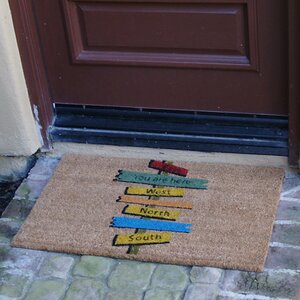 Need Direction? You Are Here Doormat
