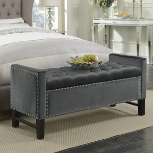 Carlie Upholstered Storage Bench