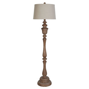Reclaimed Wood Floor Lamp | Wayfair Reclaimed Wood Floor Lamp | Wayfair