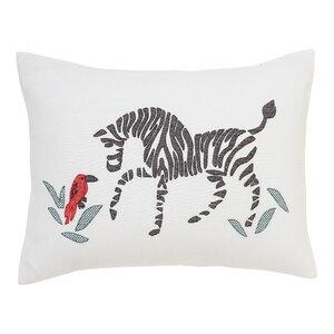 Zebra Cross Stitch Pillow