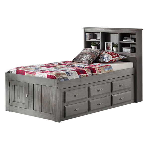 The Best And Most Comprehensive Twin Captains Bed With 6 Drawers