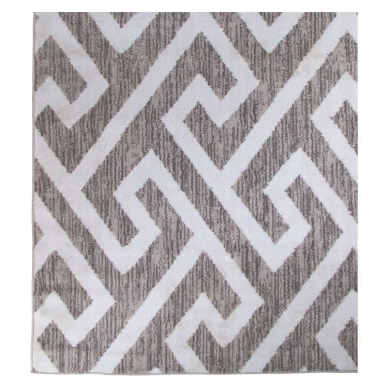 Zipcode Design Hector Gray White Area Rug Reviews Wayfair Hector Gray White Area Rug