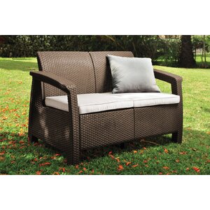 Berard Patio Loveseat with Cushions