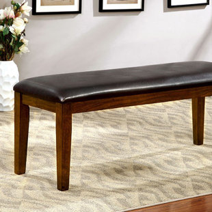 Dark Cherry Wood Dining Bench Wayfair Kidwell Wood Dining Bench