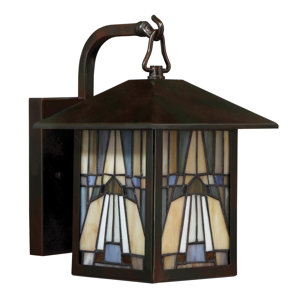 Bush 1-Light Outdoor Wall Lantern