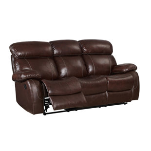 Thomasville Leather Sofa Wayfair Novoa Leather Reclining Sofa