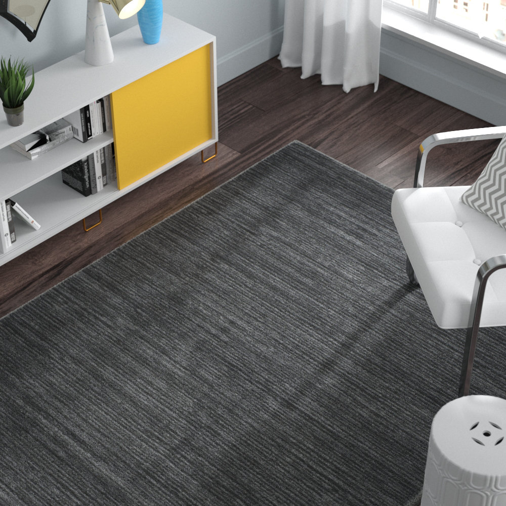 Zipcode Design Harloe Gray Area Rug Reviews Wayfair
