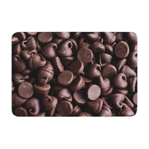 Libertad Leal Yay! Chocolate Candy Memory Foam Bath Rug