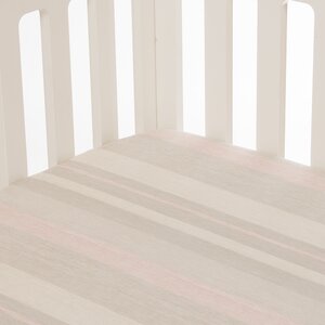 Florence Stripe Fitted Crib Sheet