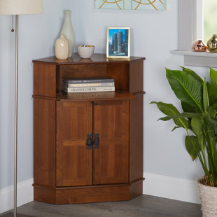 Wall Hanging Corner Cabinet Wayfair Gulley 2 Door Corner Cabinet