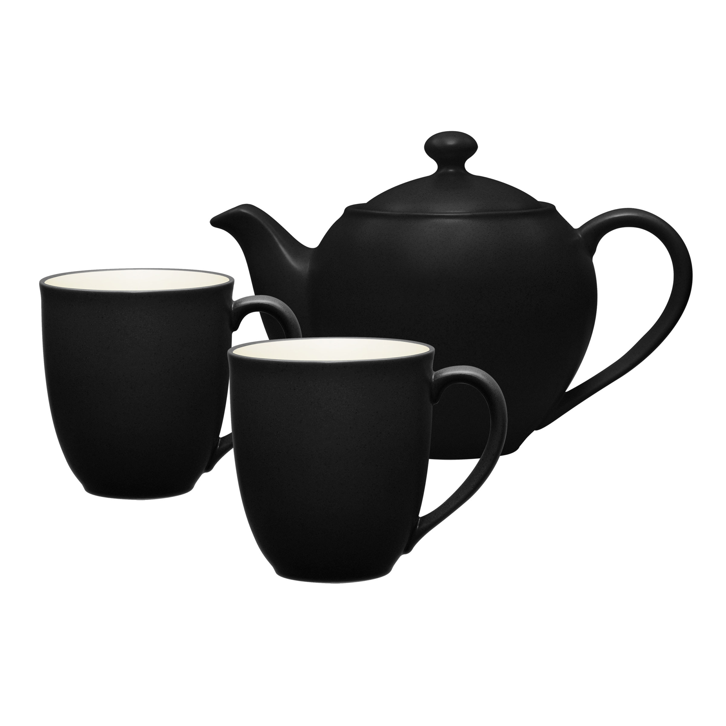 Noritake Colorwave 3 Piece Stoneware Tea Set & Reviews | Wayfair Noritake Colorwave 3 Piece Stoneware Tea Set & Reviews | Wayfair